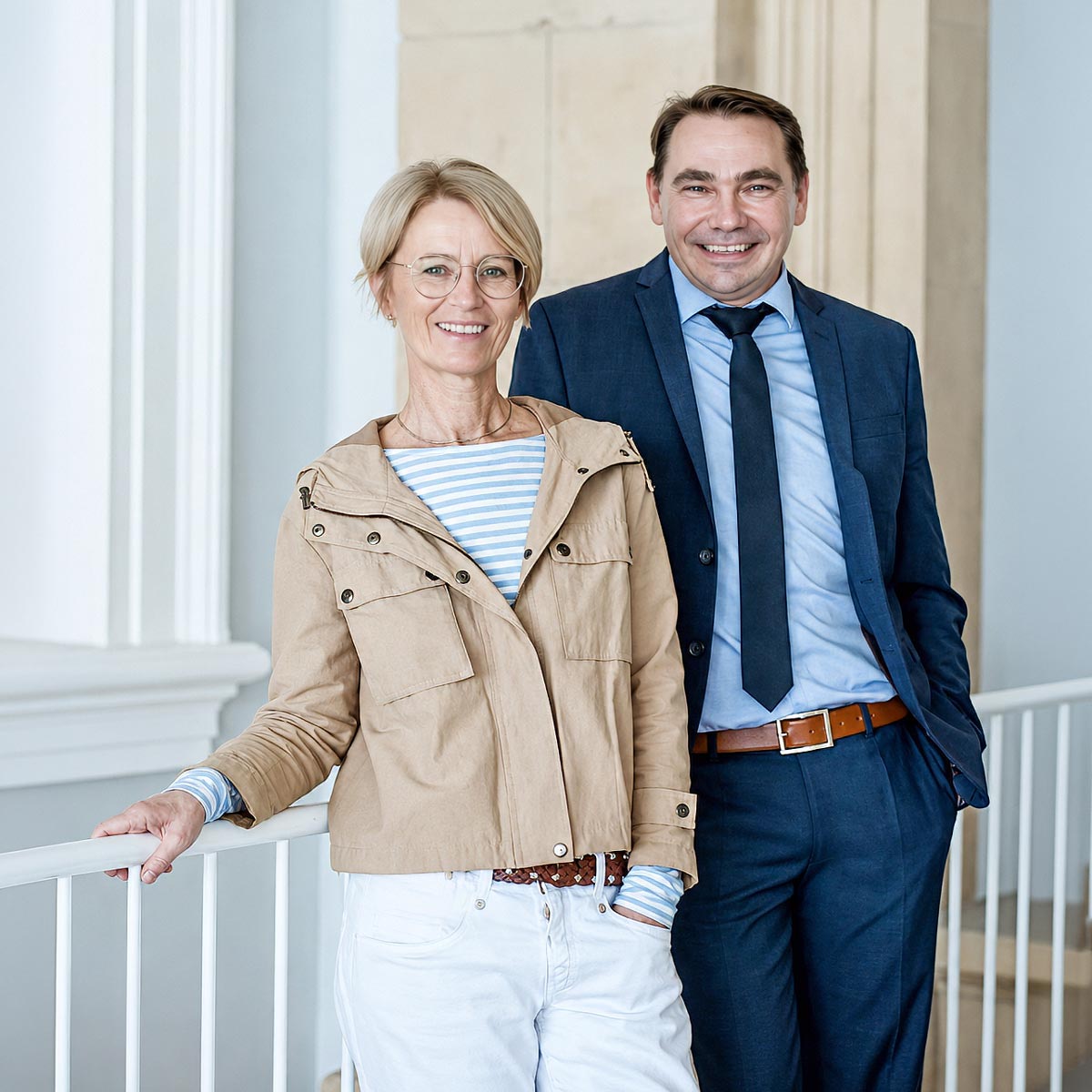 Anne Kaufmann und Daniel Erbe, Geschäftsführung der LECTOR GmbH